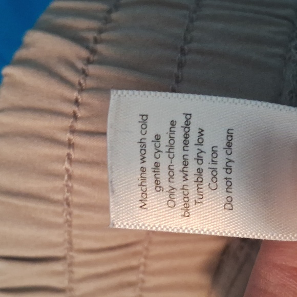 Atheta Woman size 14 Grey elastic waist, striped pants with drawstring. - Picture 5 of 5